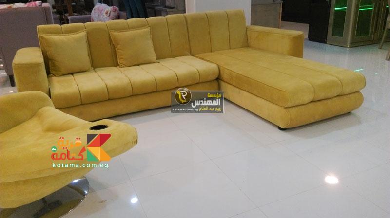 ركن مودرن بسرير وسحارة